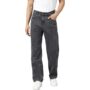 MANSLOOK Men’s Relaxed Fit Straight-Leg Jeans|Comfortable & Durable Denim Jeans