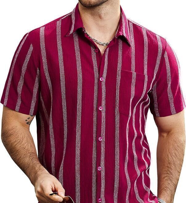 menʼs casual shirts
