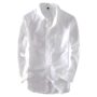 MANSLOOK White Shirt – Reguar Fit Full Sleeve Button Down | Stylish Formal & Casual Wear | Soft Breathable Fabric with Pocket | Office, Party & Daily Use Shirt