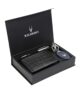 MANSLOOK Gift Hamper for Men I Leather Wallet, Keychain & Pen Combo Gift Set I Gift for Friend, Boyfriend,Husband,Father, Son Etc,Black
