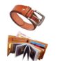 MANSLOOK Belt & Wallet Combo Set For Men , Gift Set For Men , Gift Hamper For Birthday or Other Occasion For Men