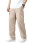 MANSLOOK Men’s Cargo Pants | Corduroy Trousers for Men Loose Fit | Cargos for Men | Men Cargo Trouser