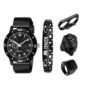 MANSLOOK watche Combo Set for Boys|| Casual wear wacthes for You || Set of Watch and Bracelets for Mens – Combo07