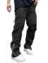 MANSLOOK Cuts || Mens || Solid || Ankle Zipper || Polyester || Cargo Pant