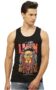 MANSLOOK Pure Cotton Sleeveless Regular Fit Front Print Placement Scoop Neck Vest for Men & Boys