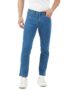 MANSLOOK Men’s Slim Fit Jeans – Mid-Rise | Cotton Blend | Contrast Stitch | Stretchable Fabric | Classic 5 Pocket Styling