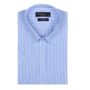 MANSLOOK Men’s Striped Half Sleeves Regular Fit Multicolour Cotton Formal Shirts-GO427