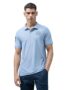 MANSLOOK Men’s Slim Fit Solid Half Sleeve Polo T-Shirt for Gym, Sports & Running