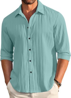 menʼs casual shirts