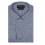 MANSLOOK Men’s Long Full Sleeves Regular Fit Cotton Linen Formal Plain Shirts(GCR53)