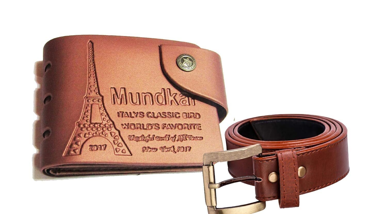mens belt combo gift set