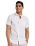 MANSLOOK Brand – Symbol Men’s Cotton Shirt | Casual | Plain | Half Sleeve | Summer – Regular Fit (Available in Plus Sizes)