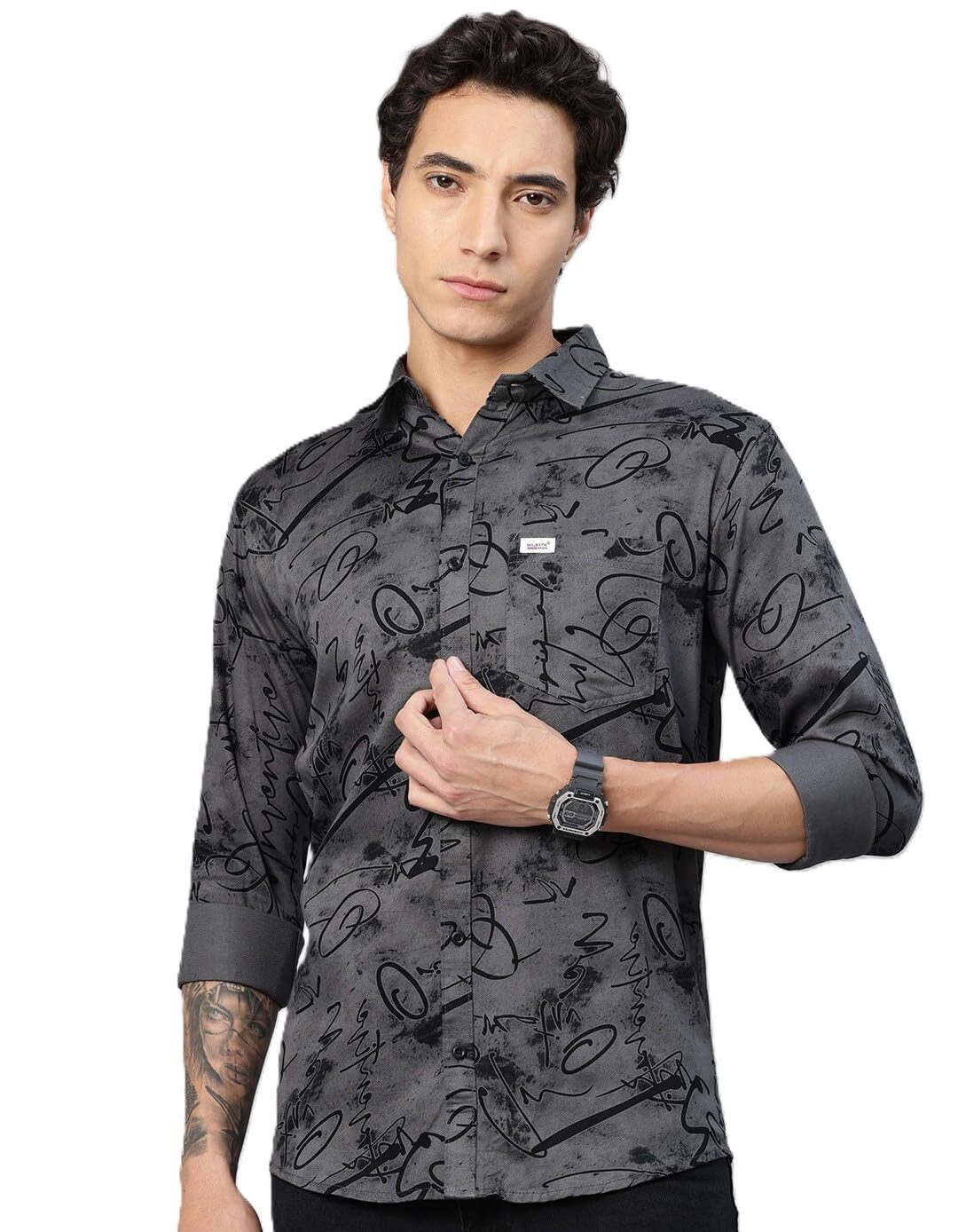 menʼs casual shirts