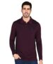 MANSLOOK Jones Clothing Men’s Cotton Regular Fit Solid Full Sleeves Polo T-Shirt