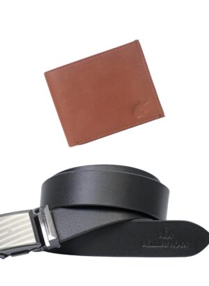 mens wallet combo belt