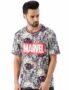 MANSLOOK Men’s Cotton Loose Printed Oversize T-Shirt