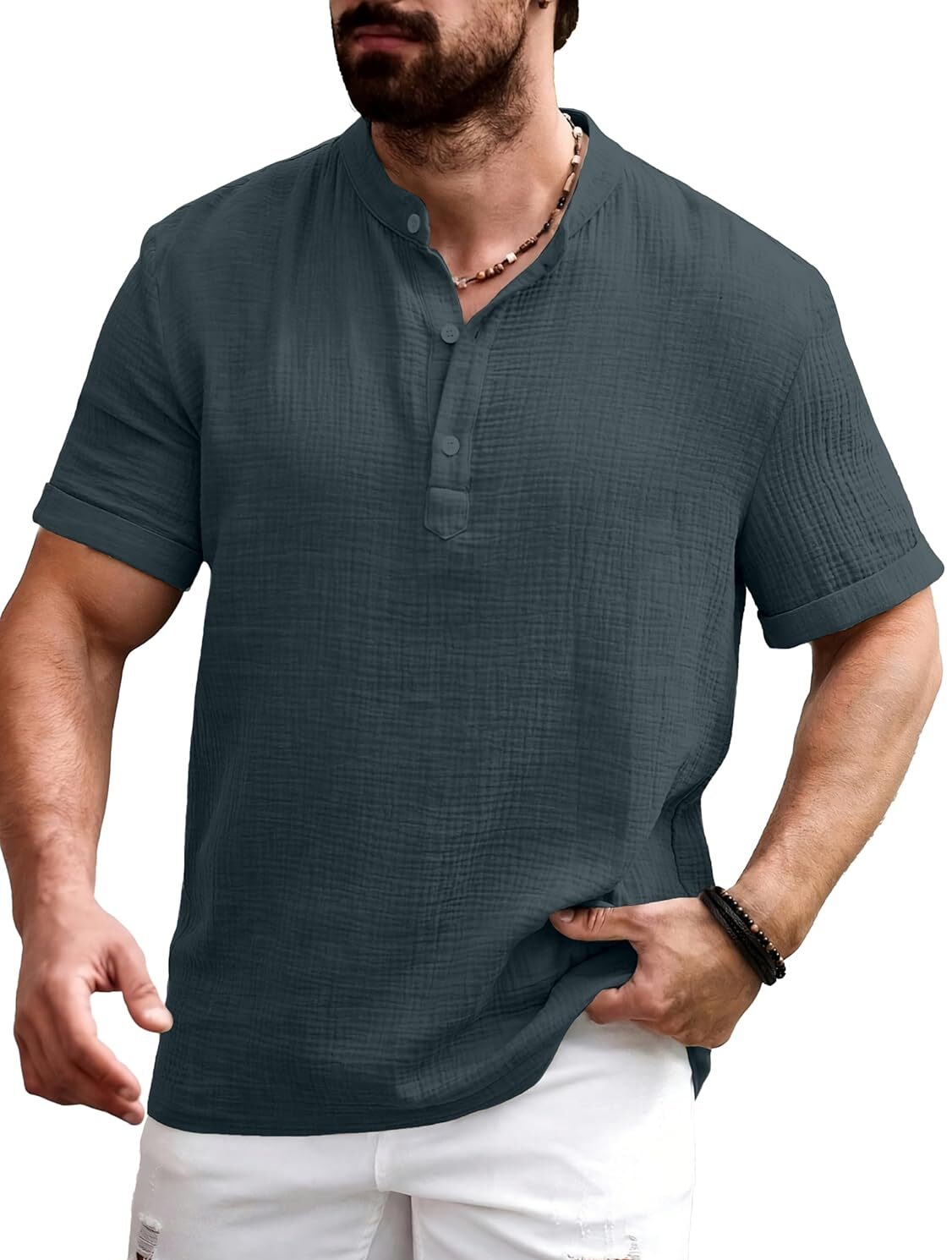 menʼs casual shirts