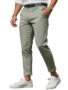 MANSLOOK Monk Mens Mid Rise Formal Pants | Stylish Regular Fit Wear Trousers for Office Or Party | Solid Formal Trouser