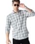 MANSLOOK TURN Men’s Cotton Casual Printed Checkered Stylish Latest Shirt for Men