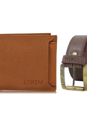mens wallet combo belt