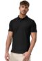 MANSLOOK Men’s Solid Half Sleeve Slim Fit Polo T-Shirt (5165)