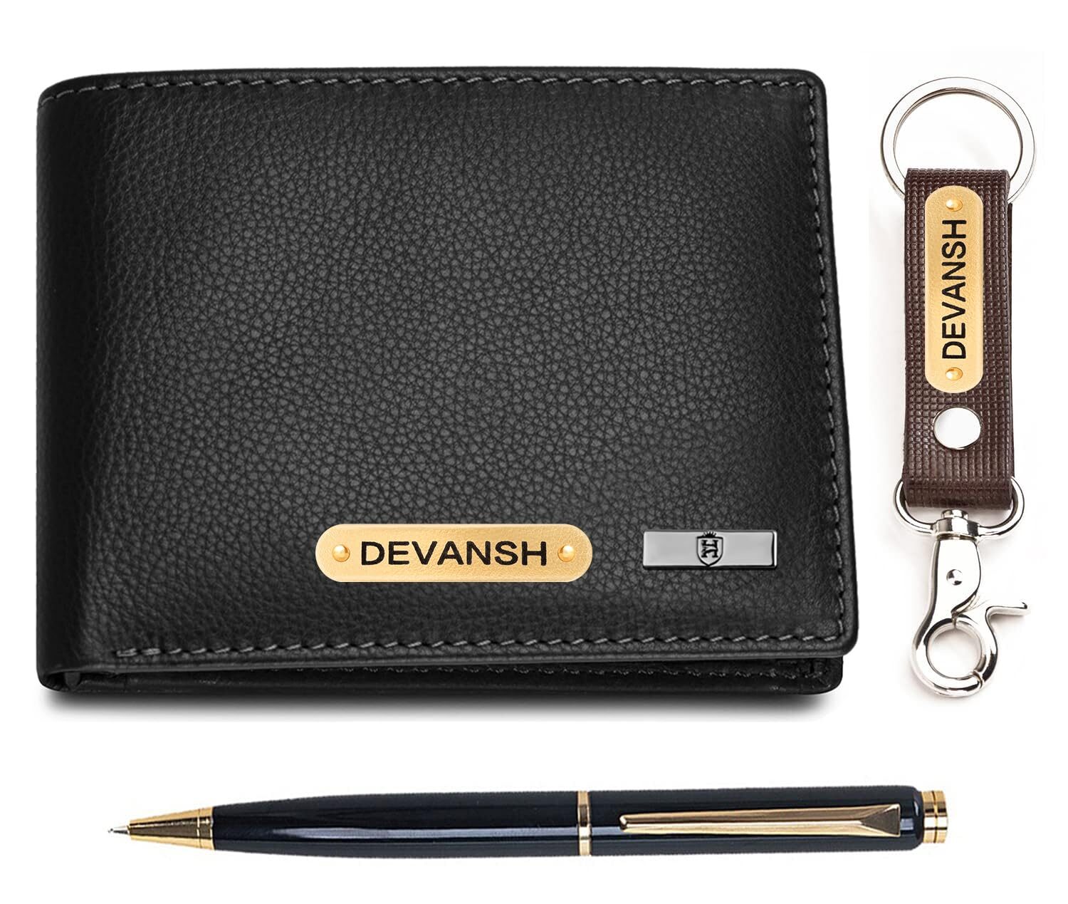 mens wallet combo belt