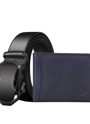 mens wallet combo belt