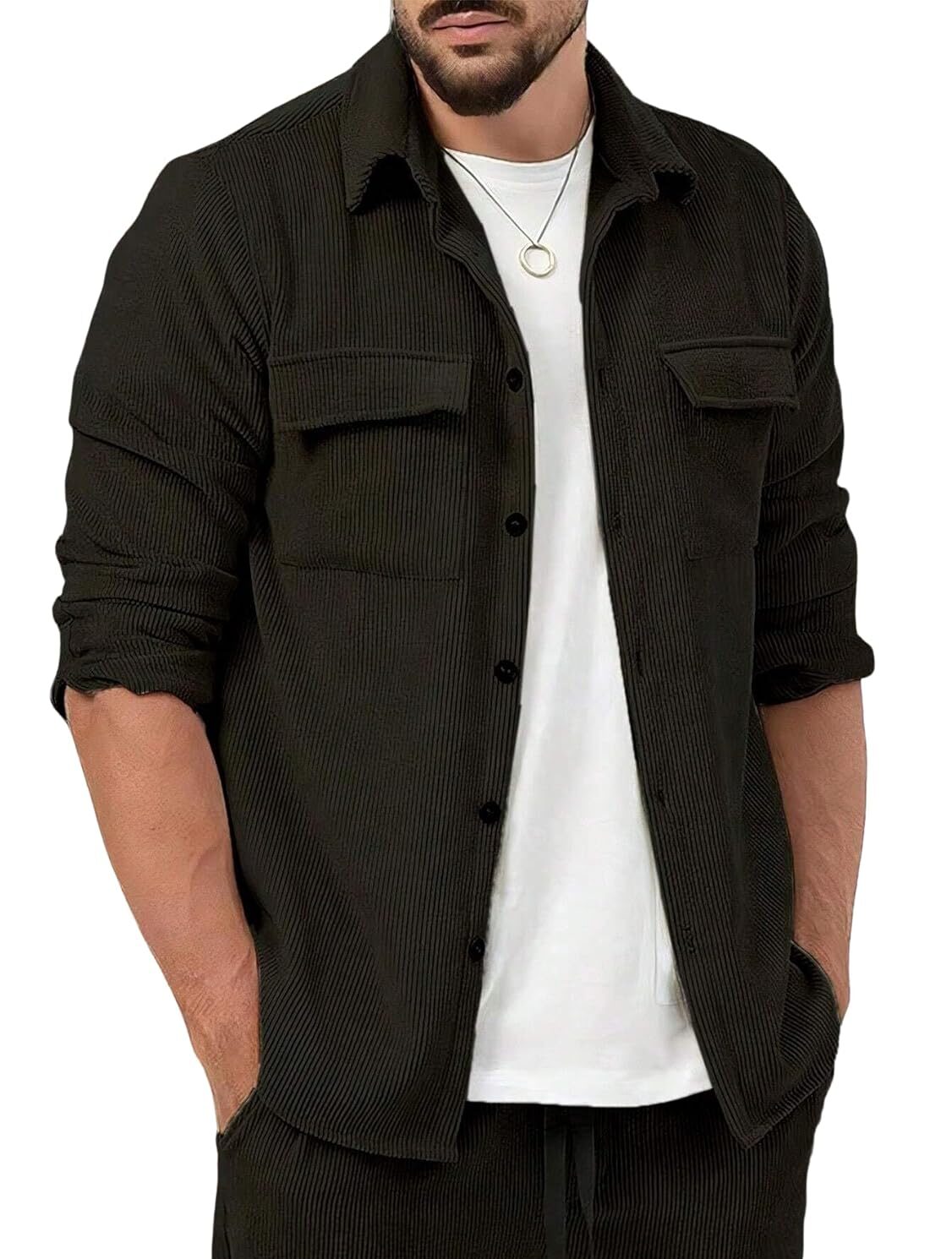 menʼs casual shirts