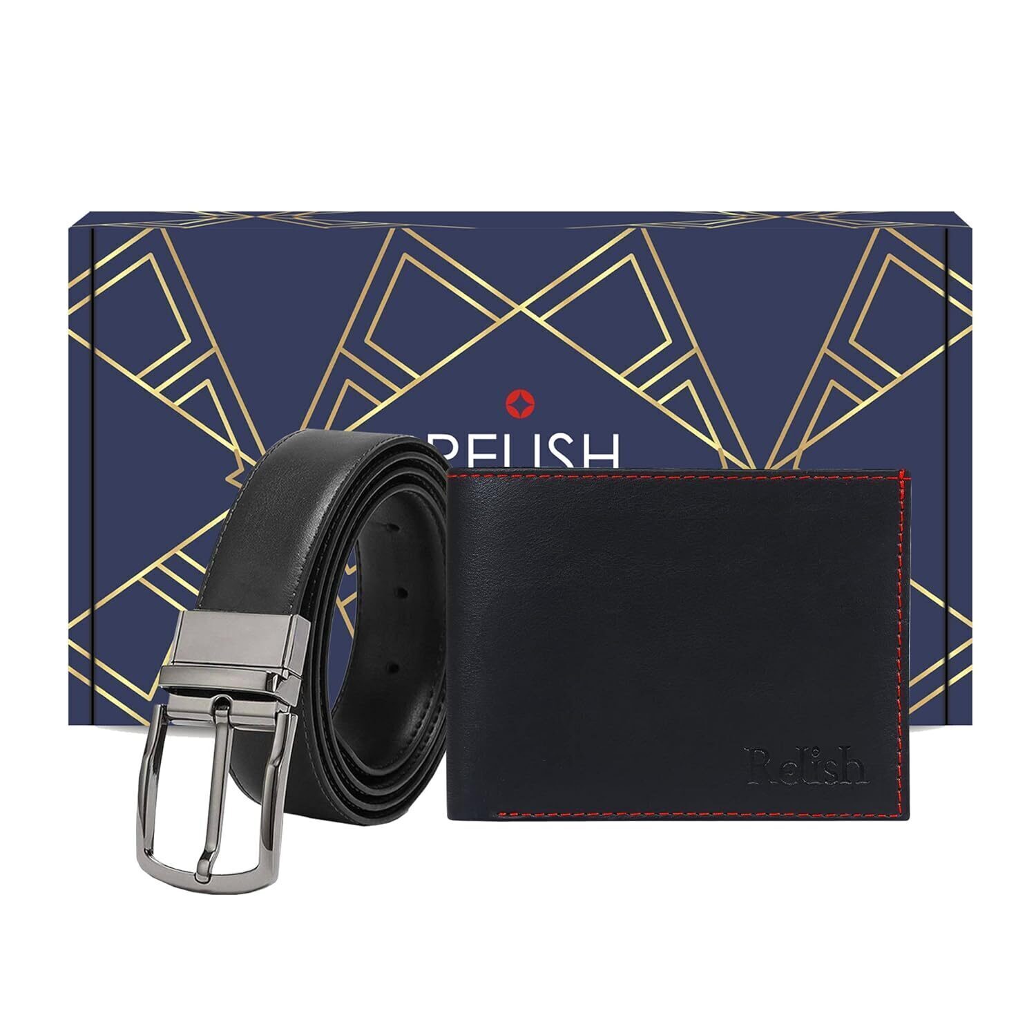 mens belt combo gift set