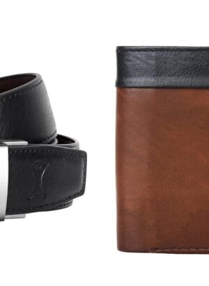 mens wallet combo belt