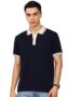 MANSLOOK Jones Clothing Men’s Textured Cotton Rich Polo T-Shirt | Classic Short Sleeve Polo for Casual Wear