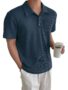 MANSLOOK Fashion Men’s Poly Cotton Regular Fit Plain Casual Latest Stylish Half Sleeve T-Shirt