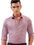MANSLOOK Men’s Solid Slim Fit Shirt