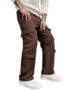 MANSLOOK for Men | Denim Cargo Pants with Relaxed Fit & Utility Side Pockets (2-D-Pocket-U03-U05)