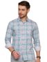 MANSLOOK Man Comfort Slim Fit Pure Cotton Checked Casual Shirt
