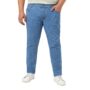 MANSLOOK Plus Men’s Light Blue Regular Fit Solid Jeans Stretchable (plusepsp-lblue-44)