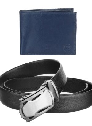 mens wallet combo belt