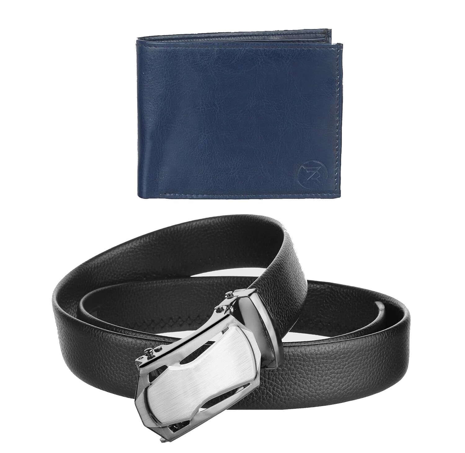 mens wallet combo belt