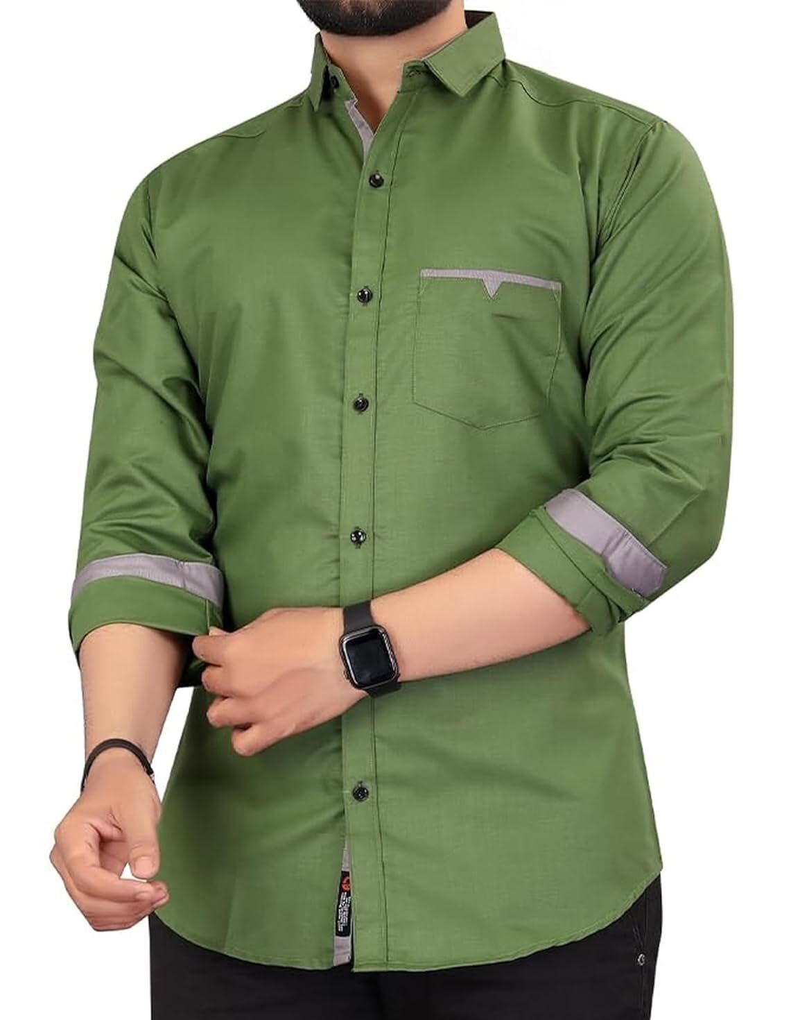 menʼs casual shirts