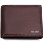 MANSLOOK Stella Mens Brown Purse | Stylist Mens Wallet with RFID Blocking | Wallet Men Brown Genuine Leather Gift Set