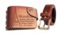 MANSLOOK Men’s PU Leather Wallet and Belt Combo (Tan, 28-36-inches)