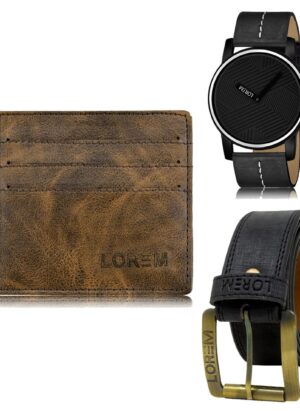 mens wallet combo belt
