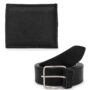 MANSLOOK Men’s Wallet and Belt Gift Set Combo Pack