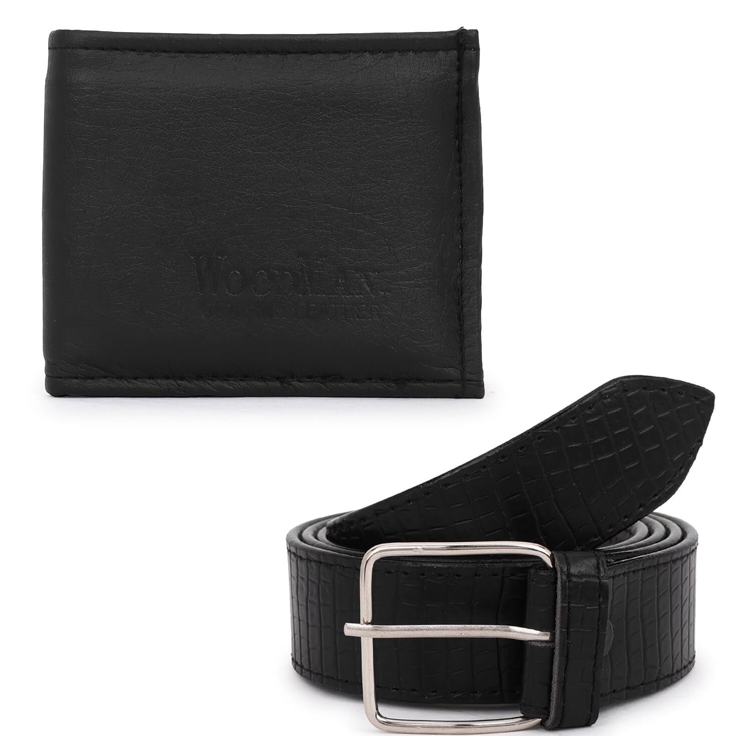 mens wallet combo belt