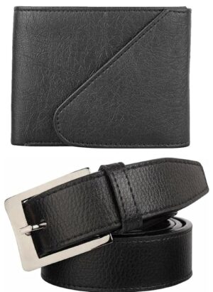 mens wallet combo belt