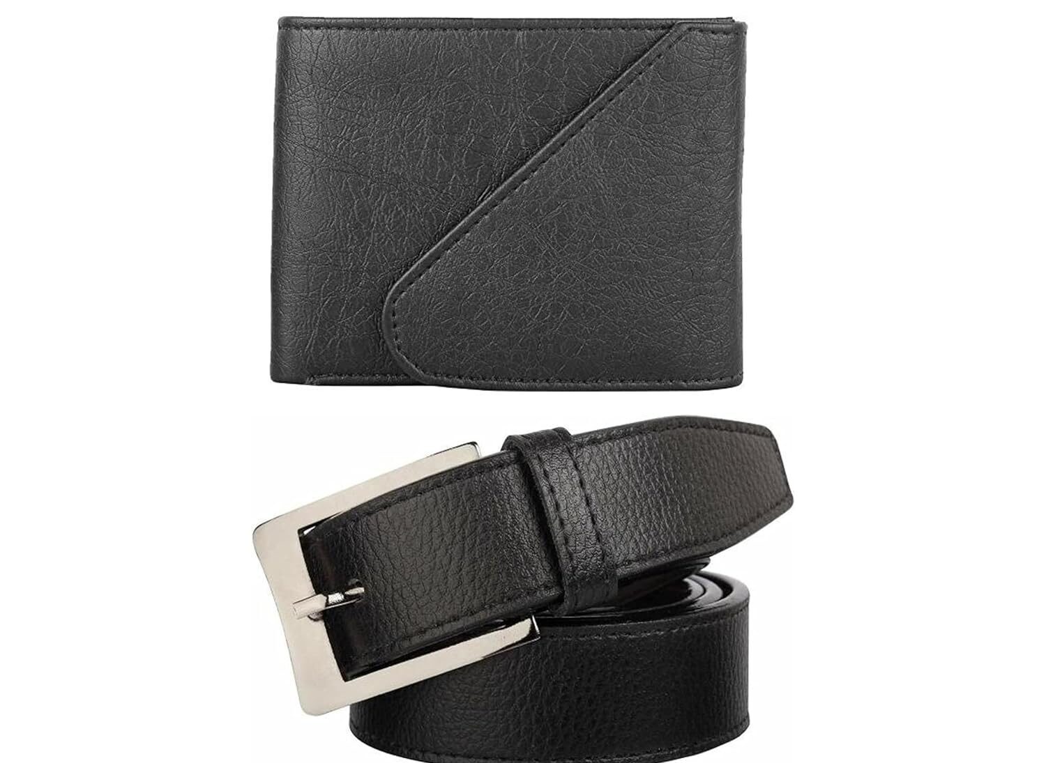 mens wallet combo belt