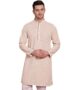 MANSLOOK Men’s Sequin Embroidered Pure Cotton Kurtas