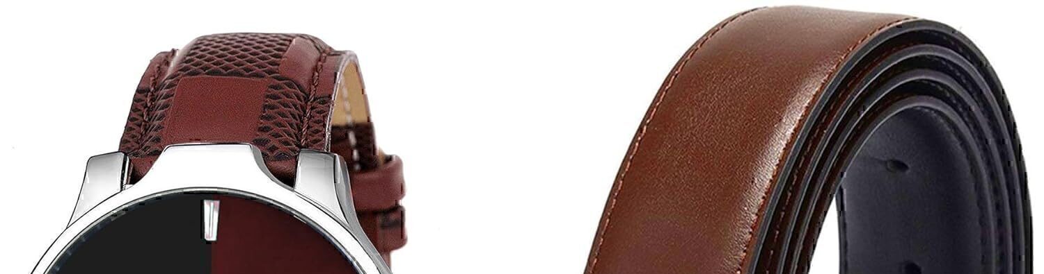 mens belt combo gift set