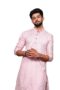 MANSLOOK Men’s Embroidered with Thread Work and Cotton Blend Only Slim Fit Kurta for Men