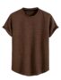 MANSLOOK T Shirt for Men Poly Cotton | Textured Oversized Fit Man t-Shirt | Round Neck Half Sleeve Men t-Shirt’s (Available in Plus Size and Combo Pack of 2)
